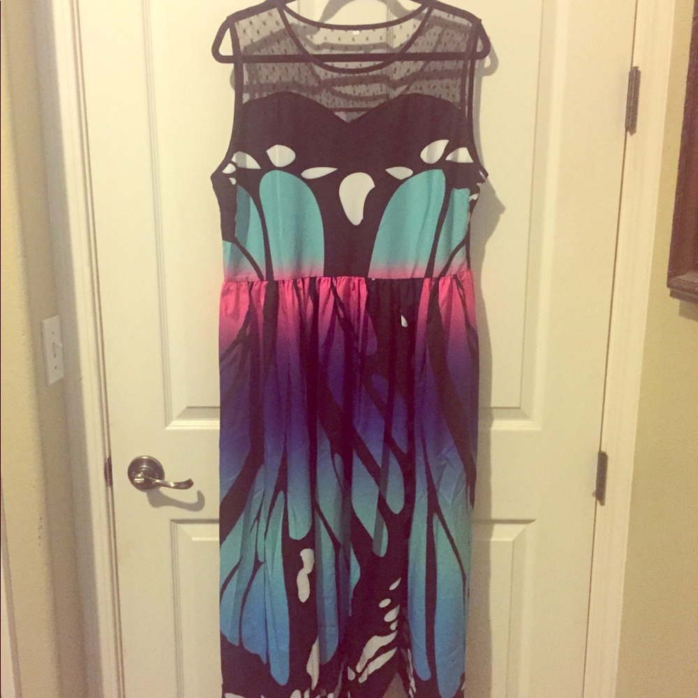 Butterfly dress PRICE DROP